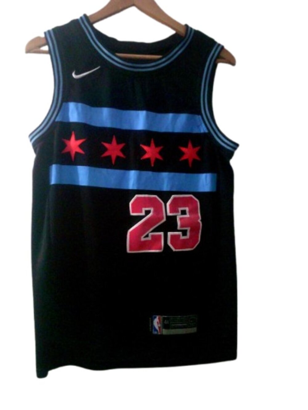 Chicago Bulls NIKE City Edition Tank Top Basketball Jersey (Size Unk.) Authentic